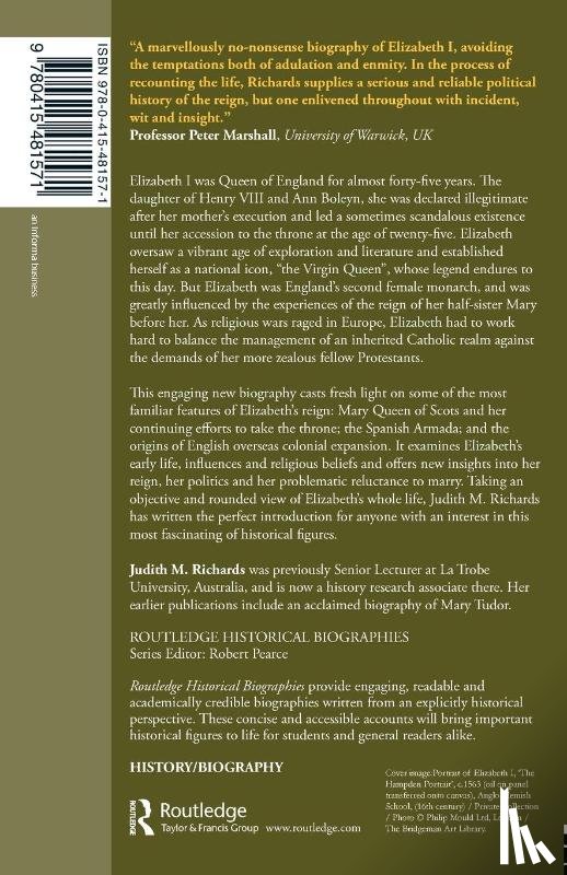 Richards, Judith M. (La Trobe University - Elizabeth I