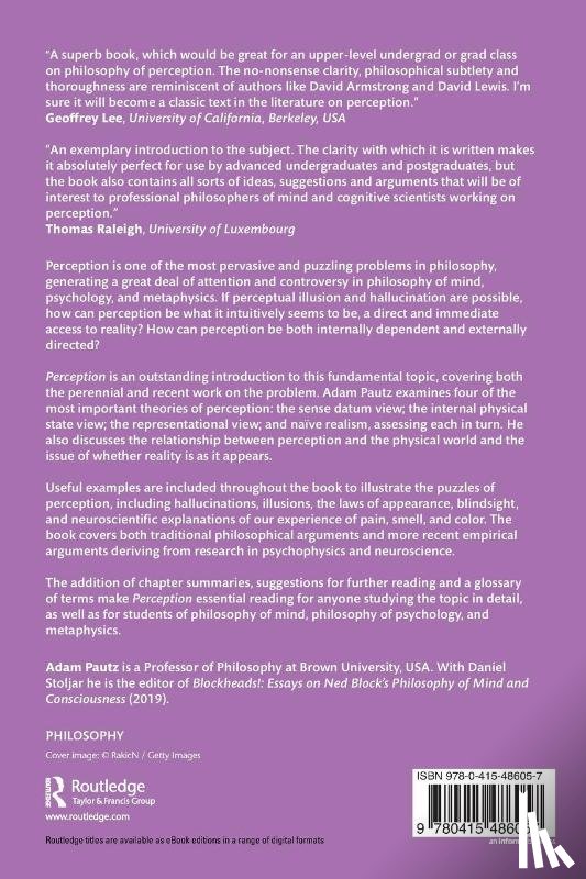 Pautz, Adam (Brown University - Perception