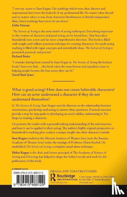Kogan, Sam, Kogan, Helen (The Academy of the Science of Acting and Directing - The Science Of Acting