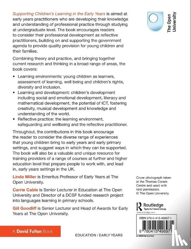  - Supporting Children's Learning in the Early Years