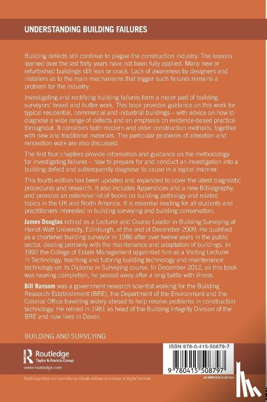 Douglas, James, Ransom, Bill - Understanding Building Failures