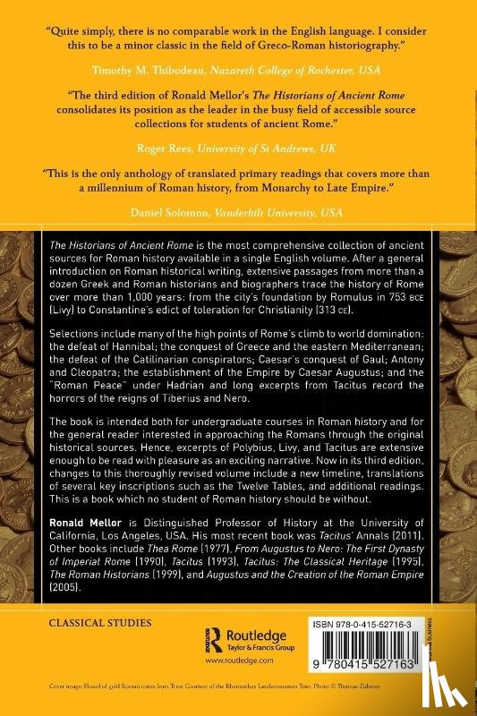 Mellor, Ronald (University of California Los Angeles - The Historians of Ancient Rome
