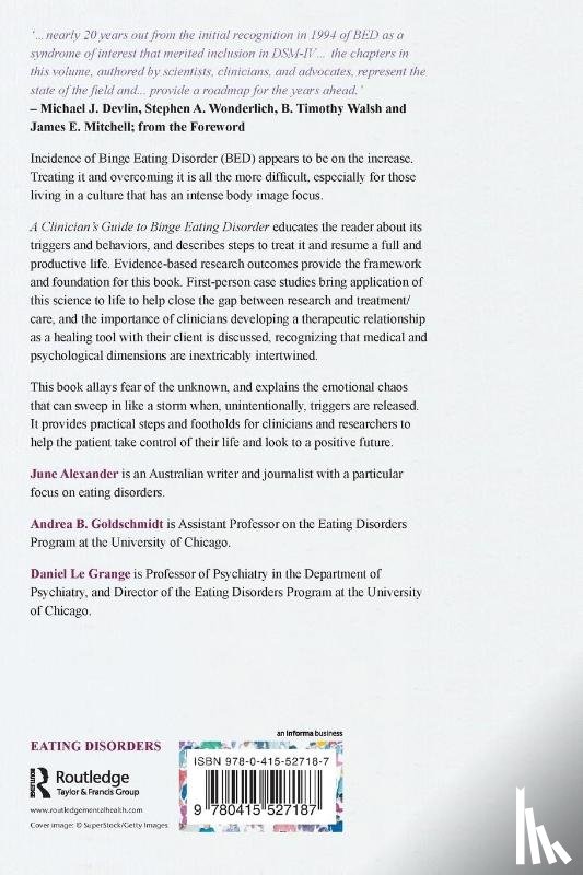  - A Clinician's Guide to Binge Eating Disorder