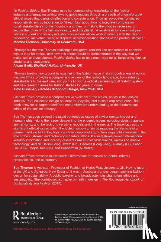 Thomas, Sue - Fashion Ethics