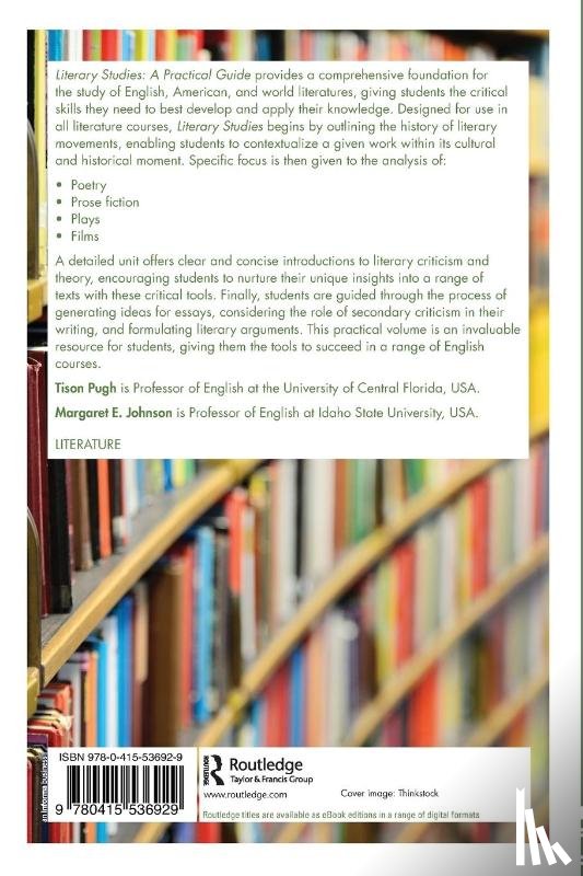 Pugh, Tison (University of Central Florida, Johnson, Margaret E. (Idaho State University - Literary Studies