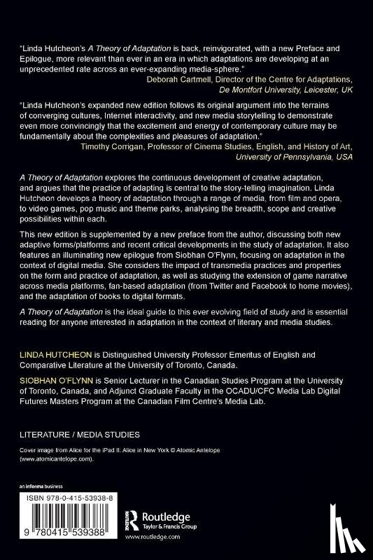 Hutcheon, Linda (University of Toronto - A Theory of Adaptation