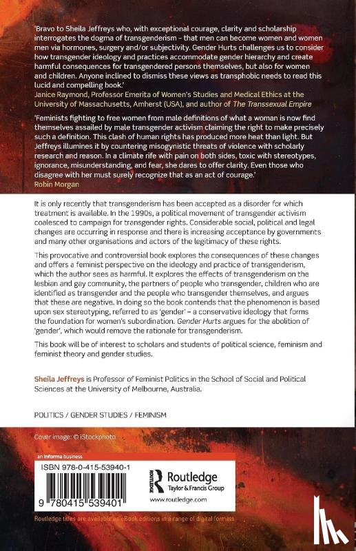 Jeffreys, Sheila (University of Melbourne - Gender Hurts