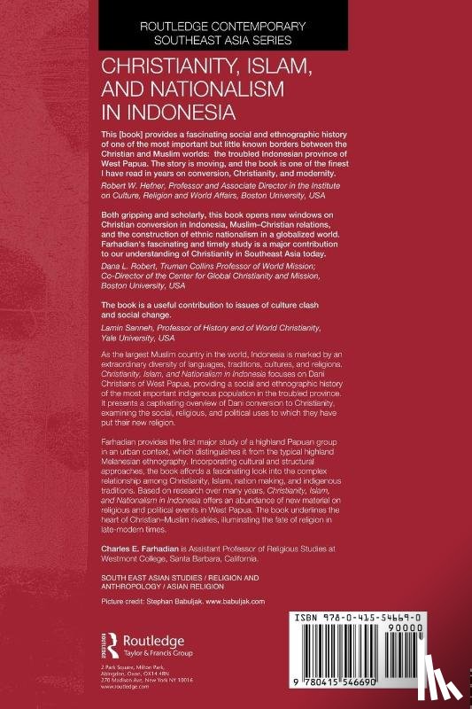 Farhadian, Charles E. (Westmont College - Christianity, Islam and Nationalism in Indonesia