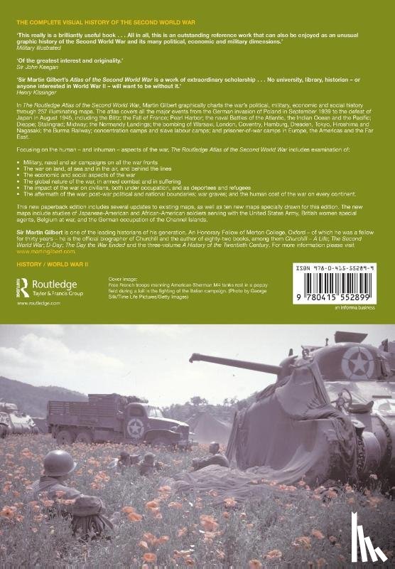 Gilbert, Martin - The Routledge Atlas of the Second World War
