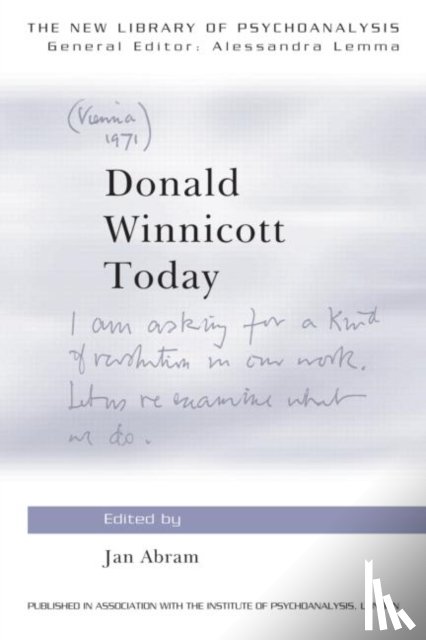  - Donald Winnicott Today