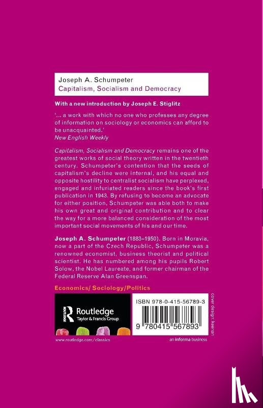 Schumpeter, Joseph A. - Capitalism, Socialism and Democracy