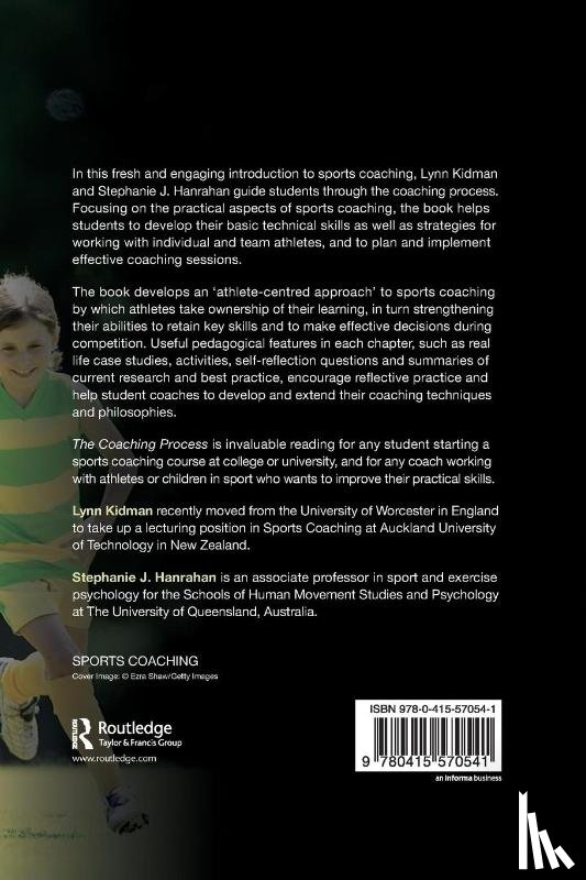 Kidman, Lynn (University of Auckland, Hanrahan, Stephanie J. (The University of Queensland - The Coaching Process