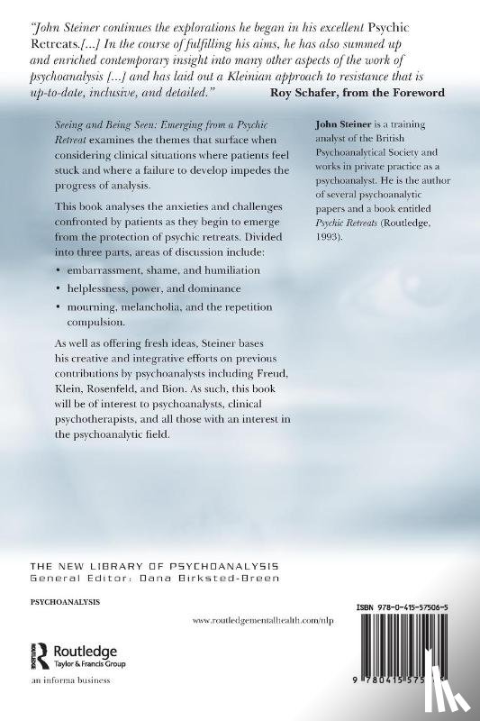 Steiner, John - Seeing and Being Seen