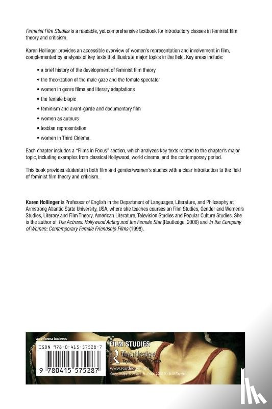 Hollinger, Karen (Armstrong Atlantic State University - Feminist Film Studies