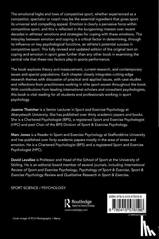  - Coping and Emotion in Sport