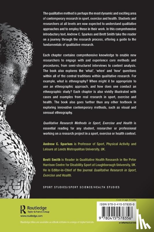 Sparkes, Andrew C., Smith, Brett - Qualitative Research Methods in Sport, Exercise and Health