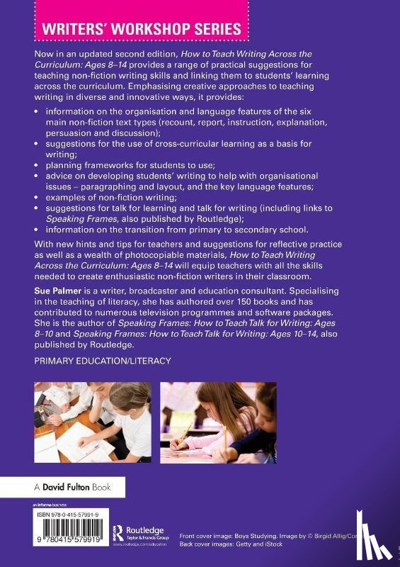 Palmer, Sue (Writer - How to Teach Writing Across the Curriculum: Ages 8-14