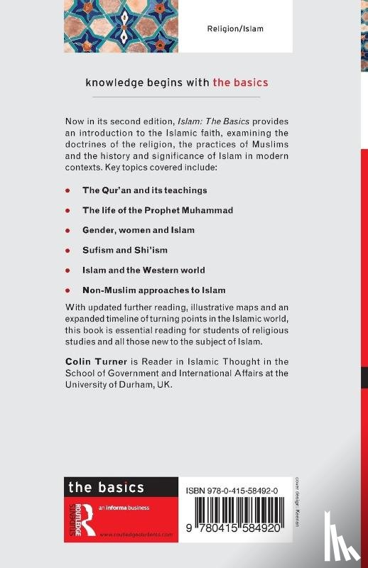 Turner, Colin (University of Durham - Islam: The Basics