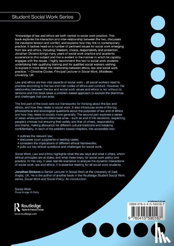 Dickens, Jonathan (University of East Anglia - Social Work, Law and Ethics