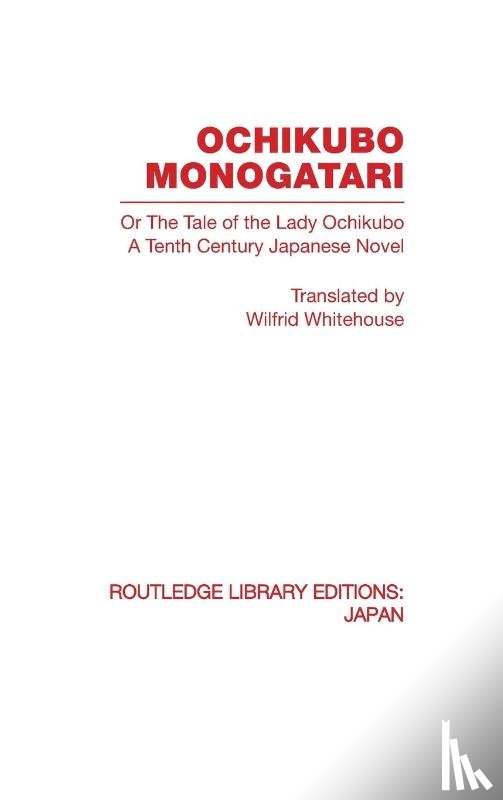  - Ochikubo Monogatari or The Tale of the Lady Ochikubo