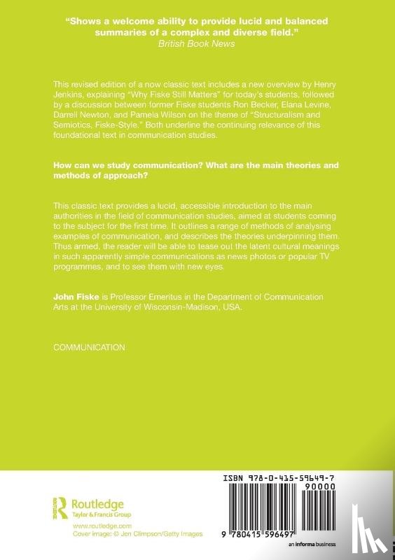 Fiske, John - Introduction to Communication Studies