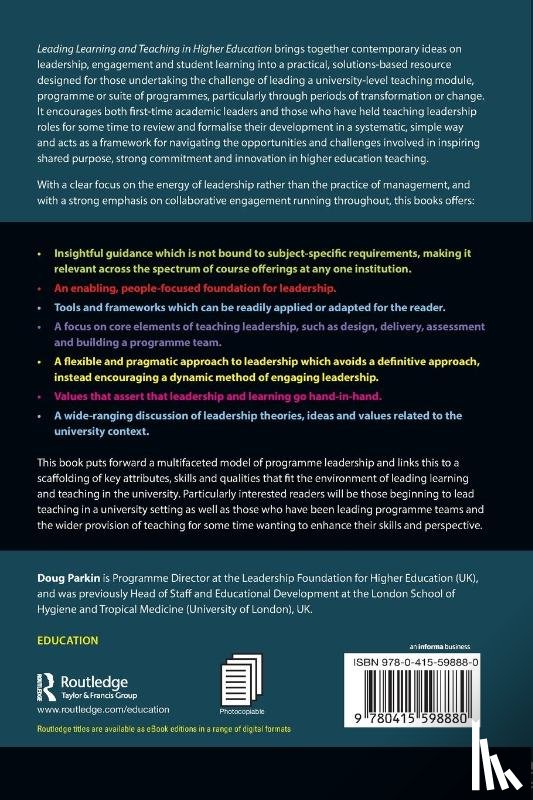 Parkin, Doug - Leading Learning and Teaching in Higher Education