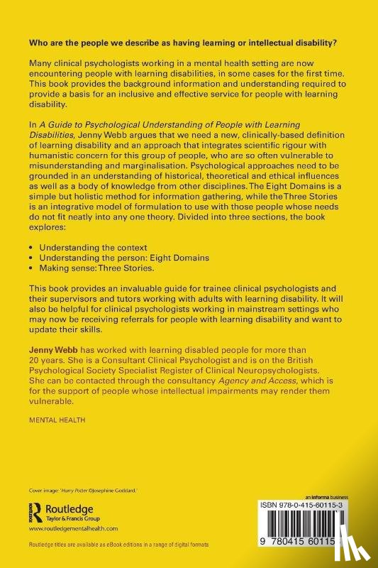 Webb, Jenny (Agency and Access - A Guide to Psychological Understanding of People with Learning Disabilities