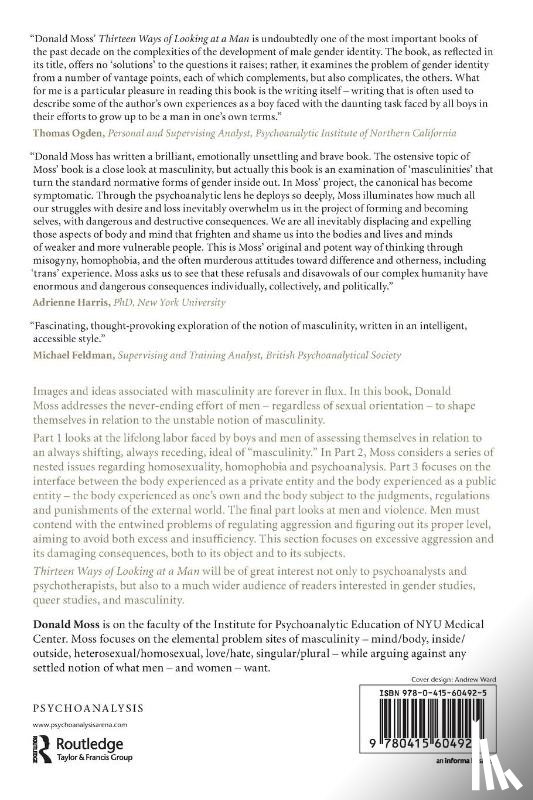 Moss, Donald - Thirteen Ways of Looking at a Man