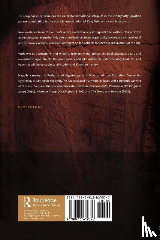 Kanawati, Naguib - Conspiracies in the Egyptian Palace