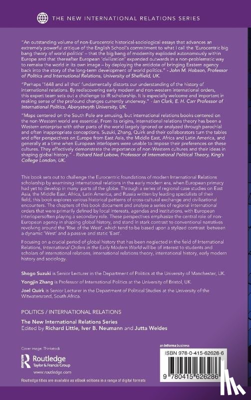  - International Orders in the Early Modern World