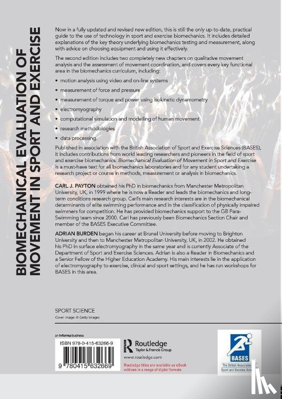  - Biomechanical Evaluation of Movement in Sport and Exercise