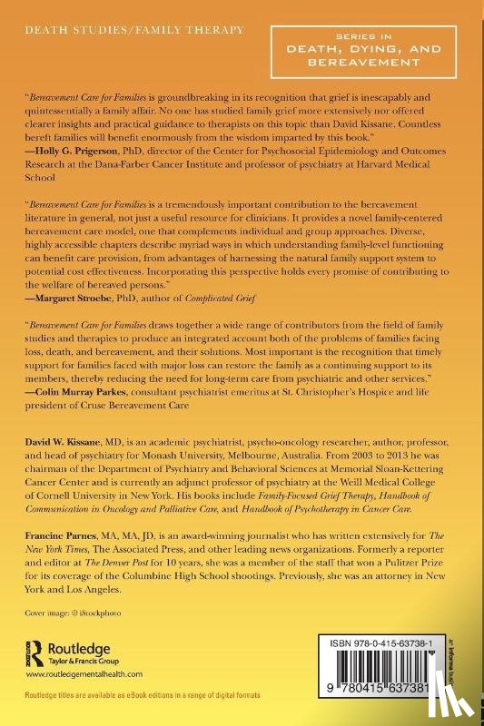  - Bereavement Care for Families