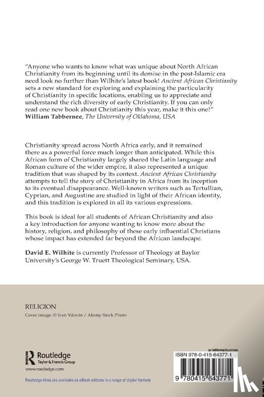 Wilhite, David E. (Truett Theological Seminary - Ancient African Christianity