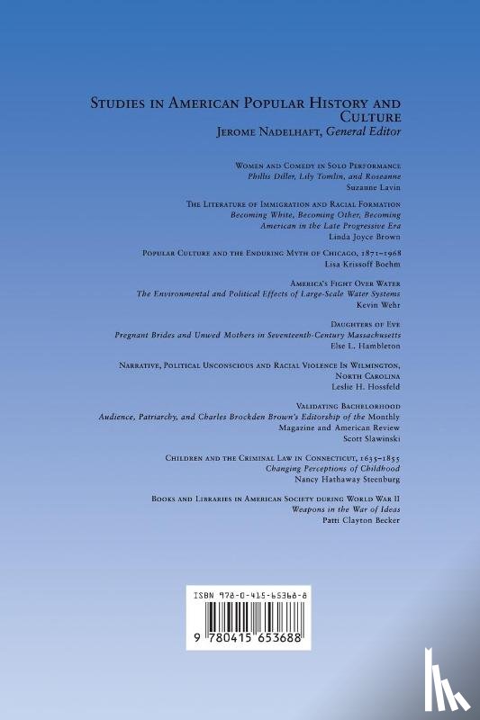 Becker, Patti Clayton - Books and Libraries in American Society during World War II
