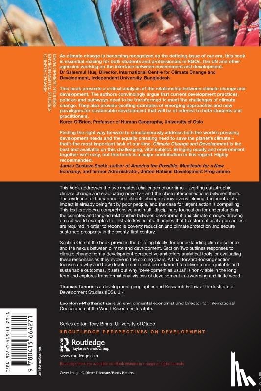 Tanner, Thomas (Overseas Development Institute, Horn-Phathanothai, Leo - Climate Change and Development