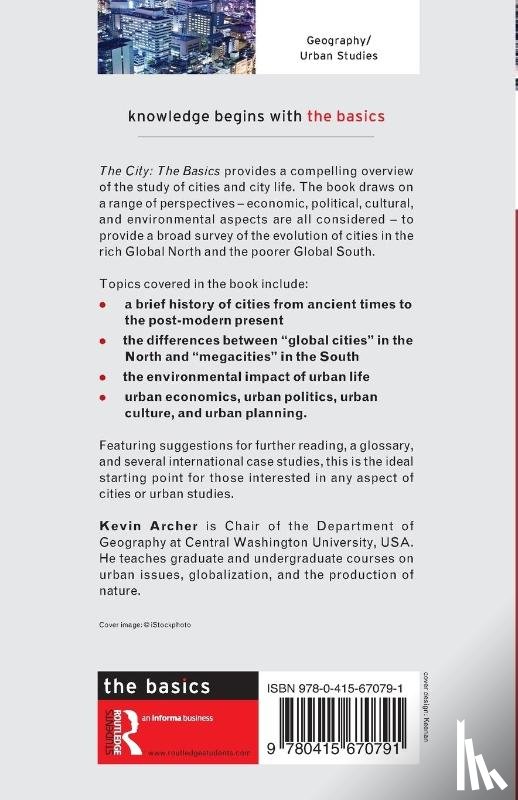 Archer, Kevin (Central Washington University; University of South Florida - The City: The Basics