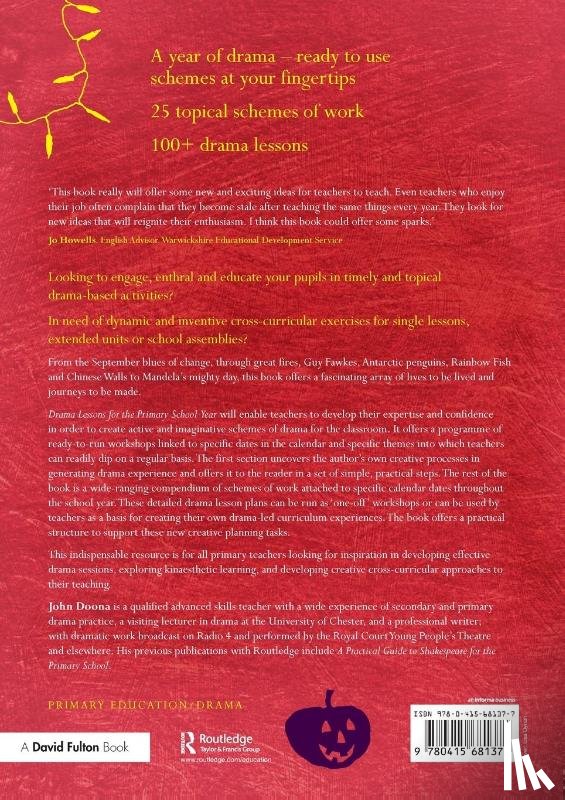 Doona, John (North West Drama Services - Drama Lessons for the Primary School Year