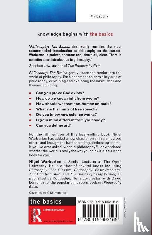 Warburton, Nigel - Philosophy: The Basics