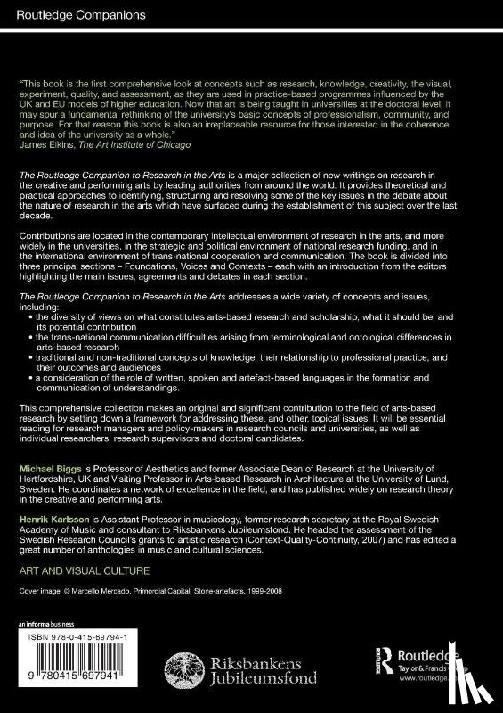  - The Routledge Companion to Research in the Arts