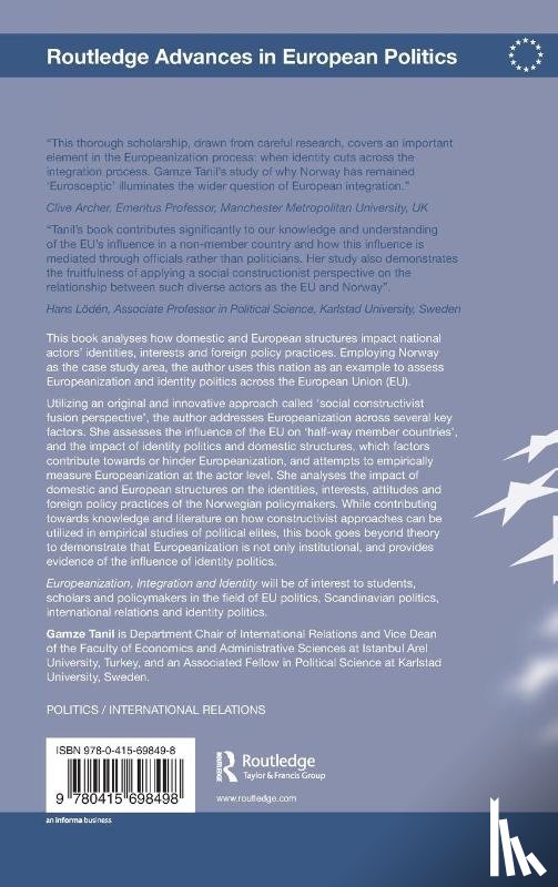 Tanil, Gamze - Europeanization, Integration and Identity