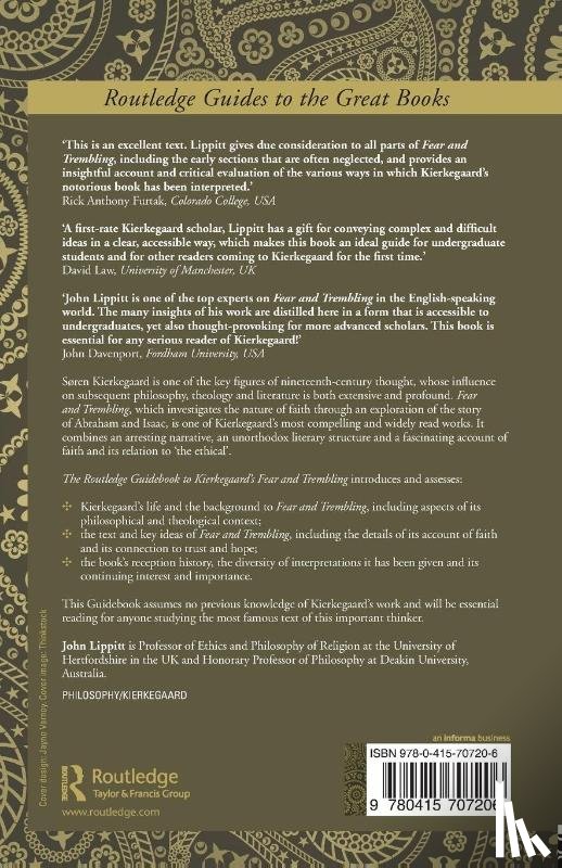 Lippitt, John - The Routledge Guidebook to Kierkegaard's Fear and Trembling