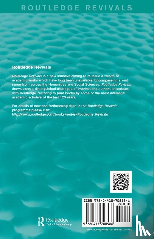 Wates, Nick (Nick Wates Associates, Knevitt, Charles - Community Architecture (Routledge Revivals)