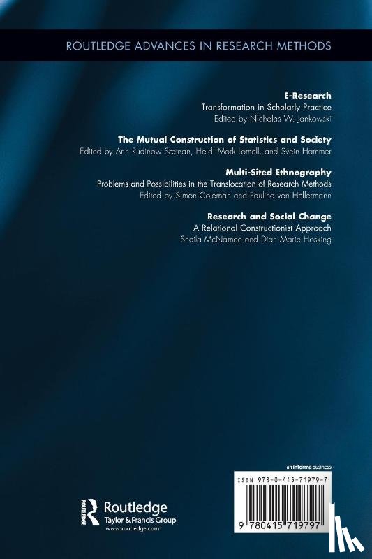 McNamee, Sheila, Hosking, Dian Marie - Research and Social Change