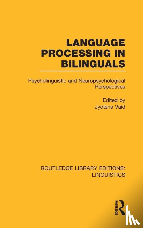  - Language Processing in Bilinguals