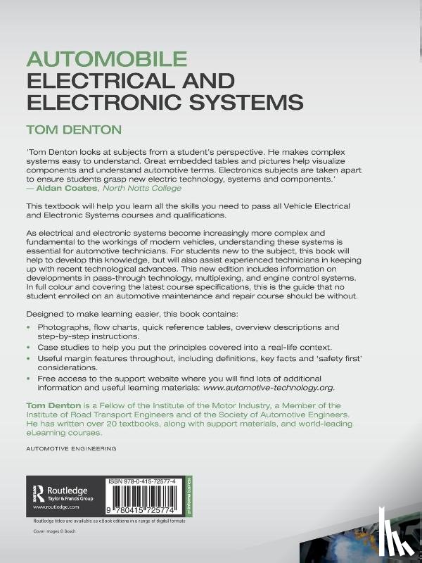 Denton, Tom (Technical Consultant - Automobile Electrical and Electronic Systems