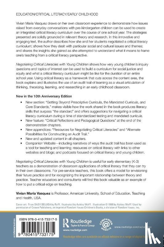 Vasquez, Vivian Maria (American University - Negotiating Critical Literacies with Young Children