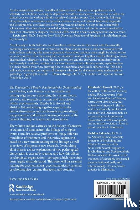  - The Dissociative Mind in Psychoanalysis