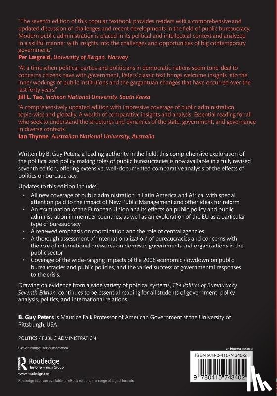 Peters, B. Guy - The Politics of Bureaucracy