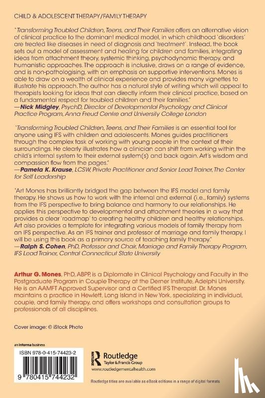 Mones, Arthur G. (Adelphi University - Transforming Troubled Children, Teens, and Their Families