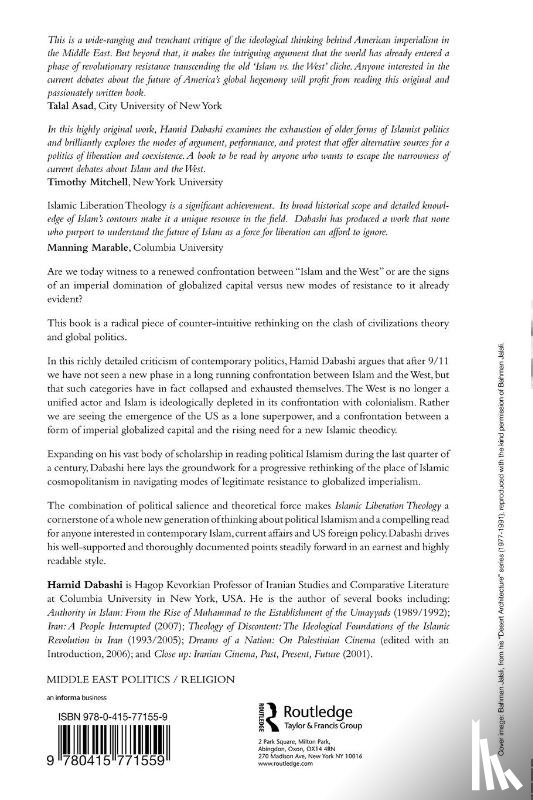 Dabashi, Hamid (Columbia University - Islamic Liberation Theology